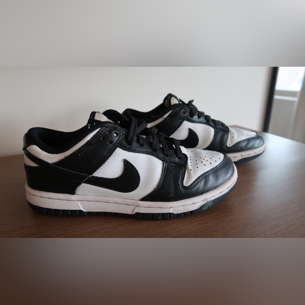 Nike Dunk Low Retro Black White Panda Women’s Dd1503-101 Sz 5 Preloved